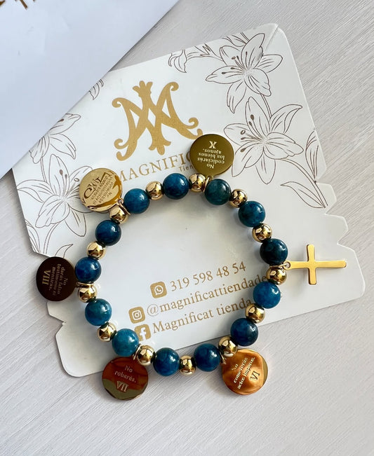 Pulsera de los 10 mandamientos