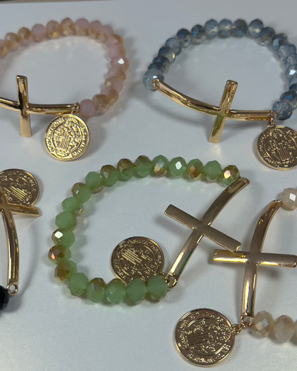 PULSERA CRUZ DE SAN BENITO