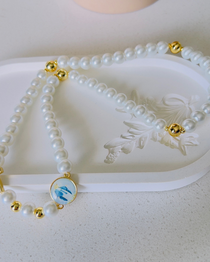 PULSERA ROSARIO/CAMÁNDULA VIRGEN MARIA