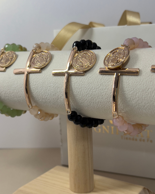 PULSERA CRUZ DE SAN BENITO