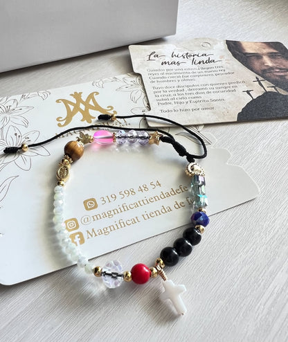 Pulsera la historia de Jesús