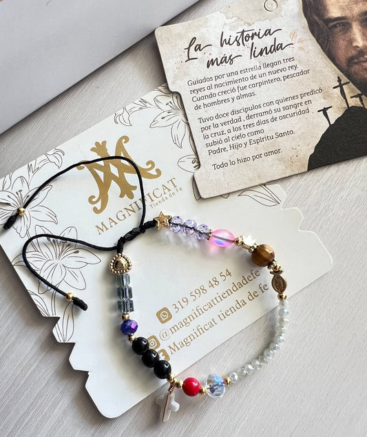 Pulsera la historia de Jesús