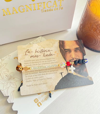 Pulsera la historia de Jesús