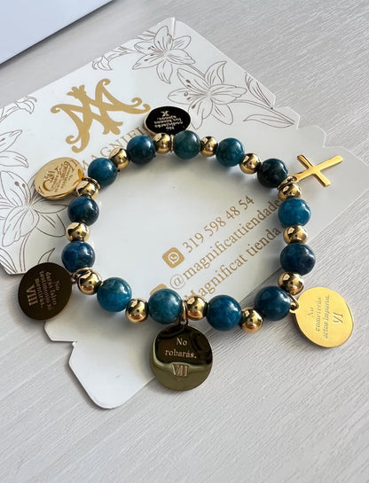 Pulsera de los 10 mandamientos