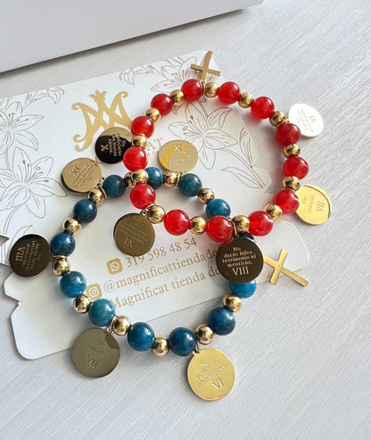 Pulsera de los 10 mandamientos