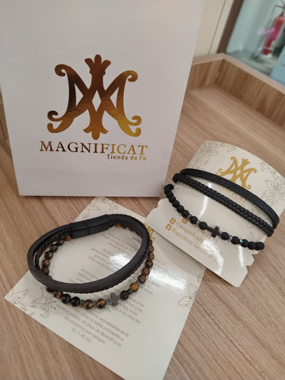 Pulsera 3 cueros