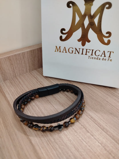 Pulsera 3 cueros