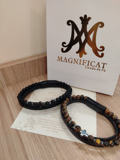 Pulsera 3 cueros