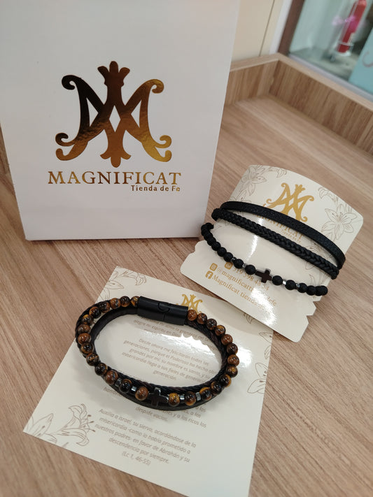 Pulsera 3 cueros